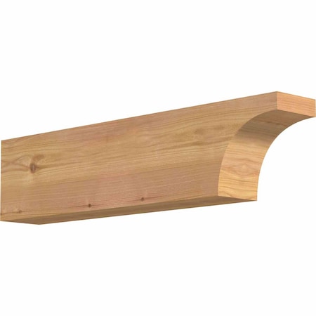 Ekena Millwork Huntington Smooth Rafter Tail, Western Red Cedar, 3 1/2"W x 6"H x 24"L RFT04X06X24HUN00SWR